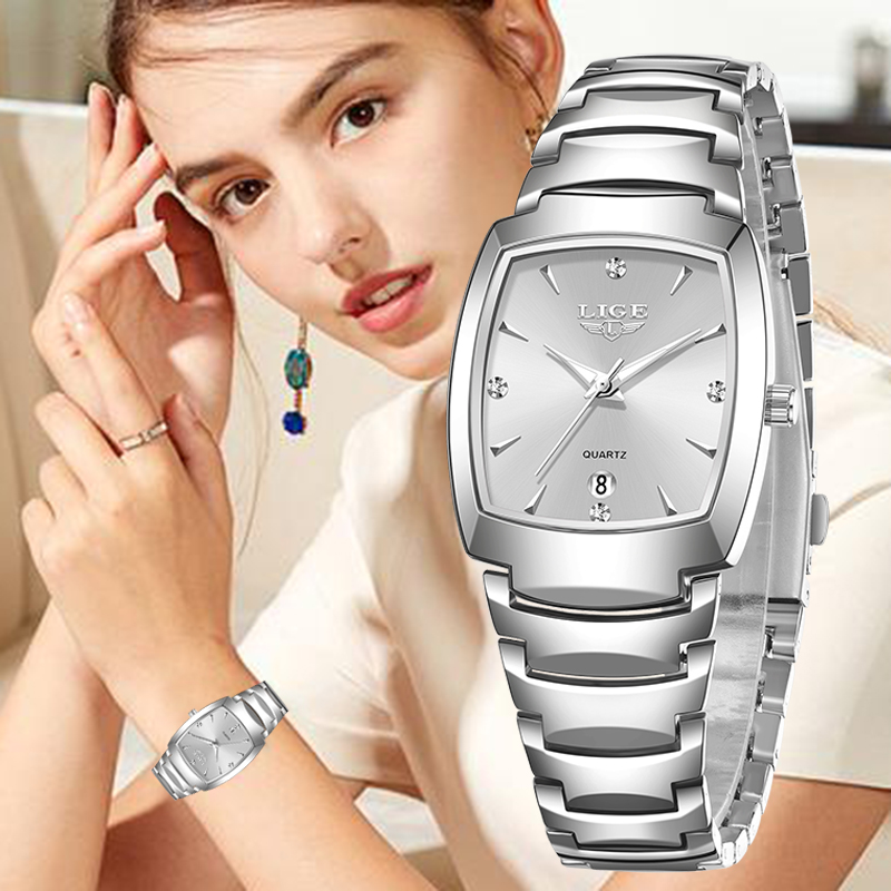 Fashion Women Watch - Relógio Feminino LIGE 2026 Novo, Luxuoso,