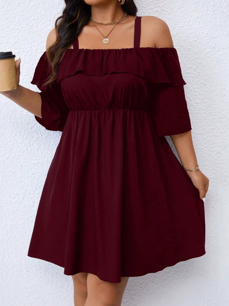 Xl Women'S Fashion - Roupas Plus Size XL-5XL Vestidos Femininos