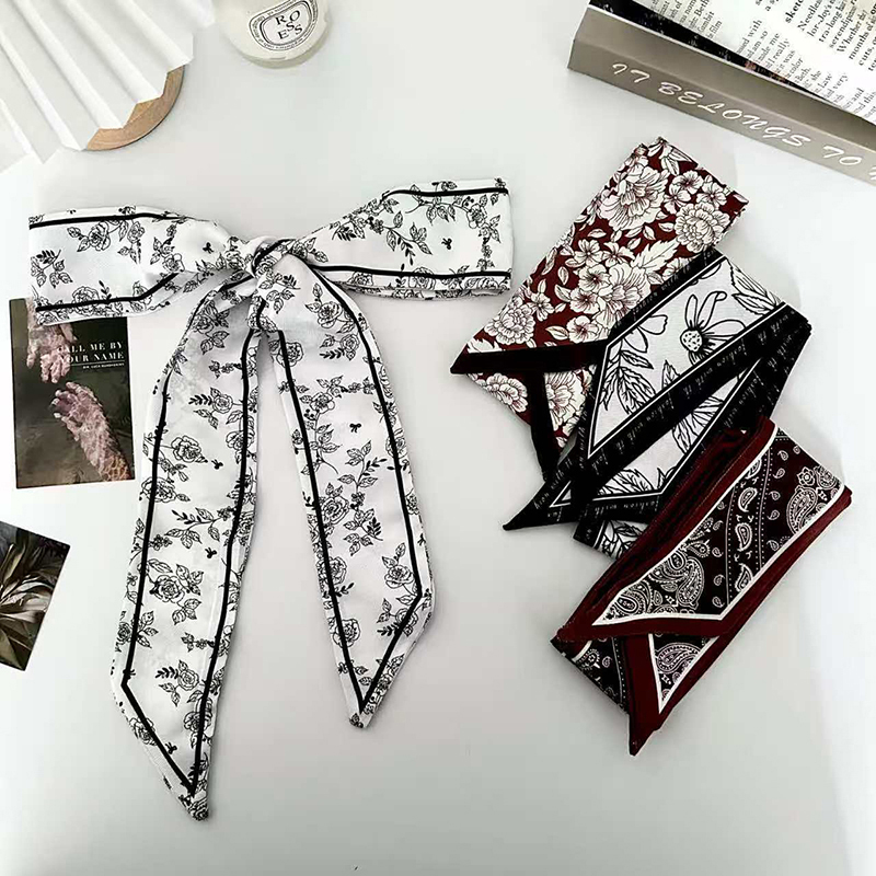 Women Fashion Necktie - Lenço de Seda Fino de Luxo