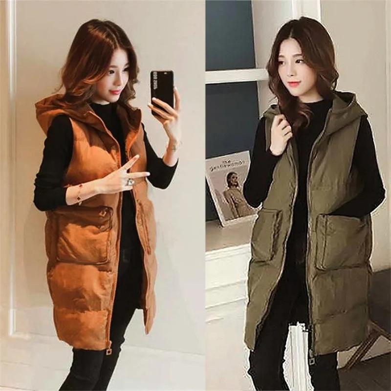 Puffer Vest Fashion Women - Colete Feminino Acolchoado de Inverno 2026