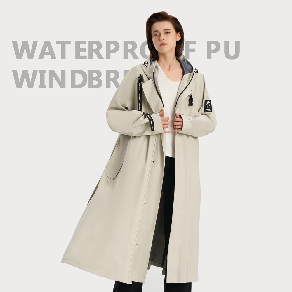 Women'S Fashion Raincoat - Jaqueta Corta-Vento Impermeável Unissex para Outono/Inverno