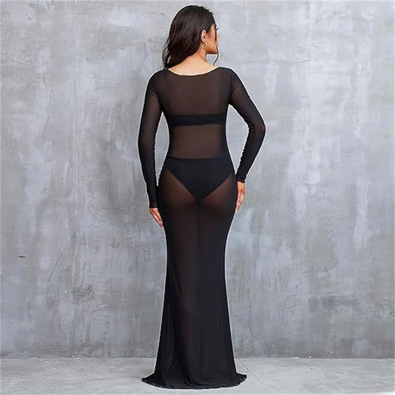 Novo Vestido de Gestante Femin - Women Fashion Photoshoot avaliação e preço