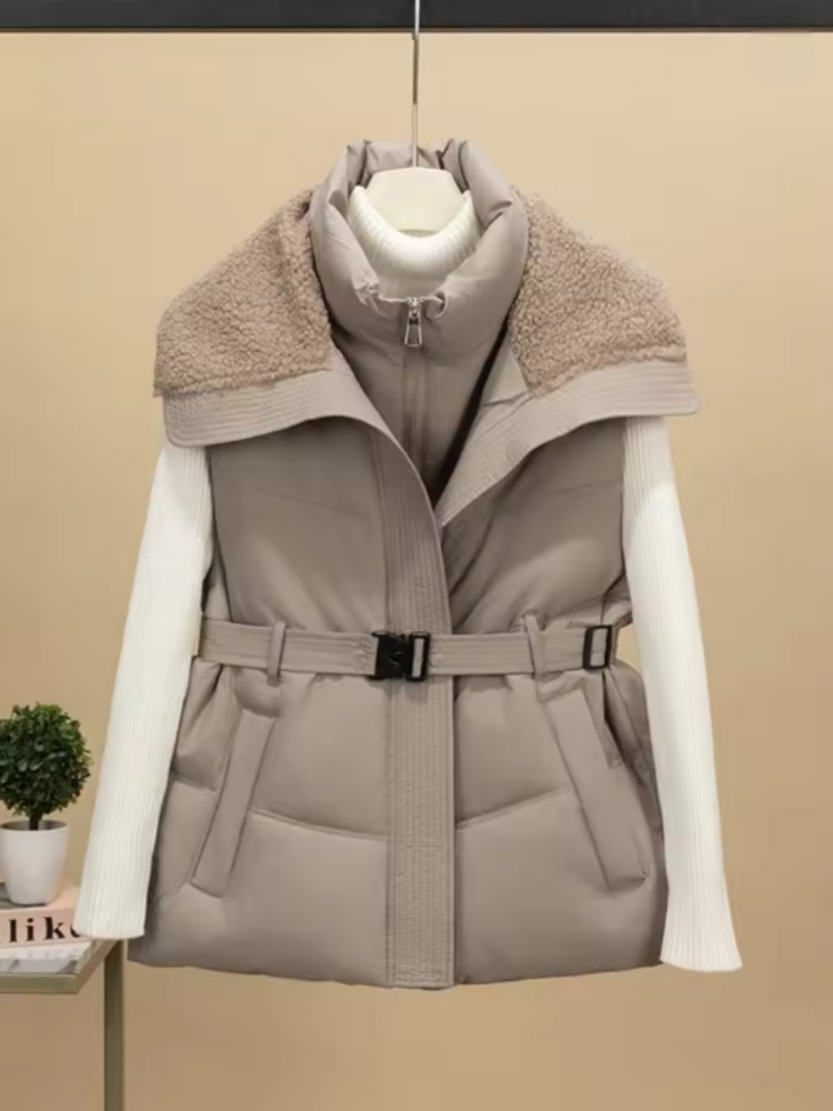 Novo Colete Feminino Acolchoad - Puffer Vest Fashion Women avaliação e preço