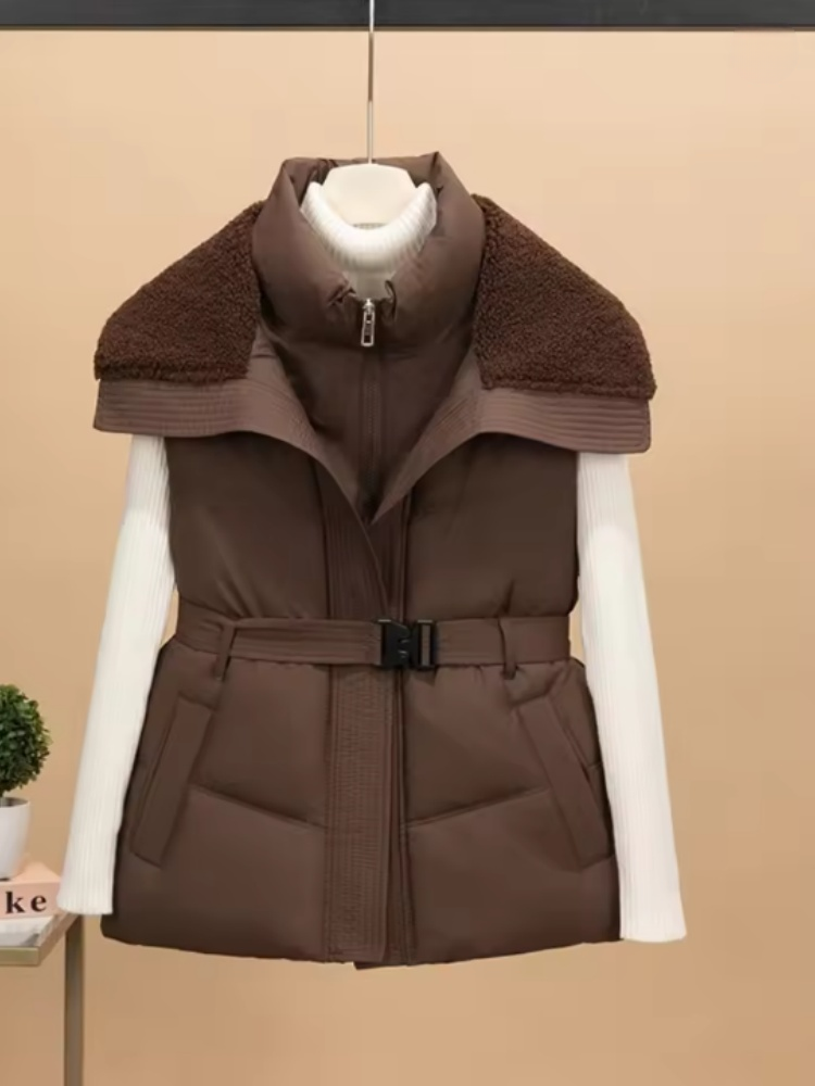 Novo Colete Feminino Acolchoad - Puffer Vest Fashion Women avaliação e preço