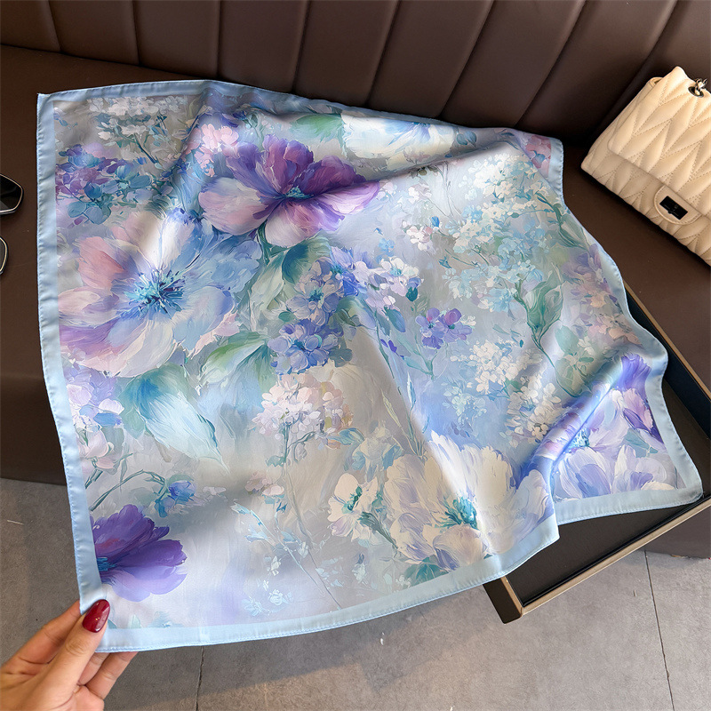 2026 nova impressão floral len - Women Fashion Necktie avaliação e preço