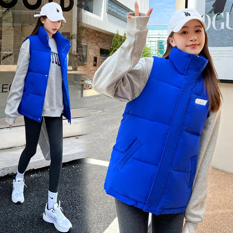Outono inverno quente recortad - Puffer Vest Fashion Women avaliação e preço