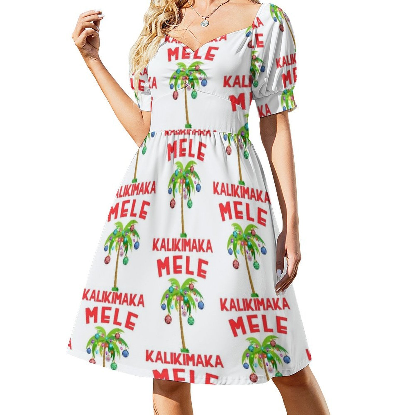 Mele kalikimaka-vestido boêmio - Smocked Dress Women avaliação e preço