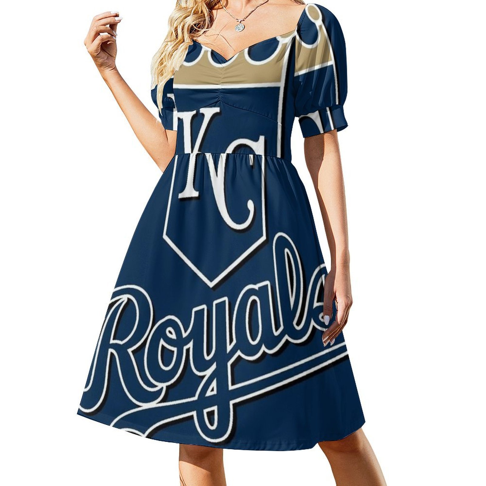 Kc royals vestido blusa floral - Smocked Dress Women avaliação e preço
