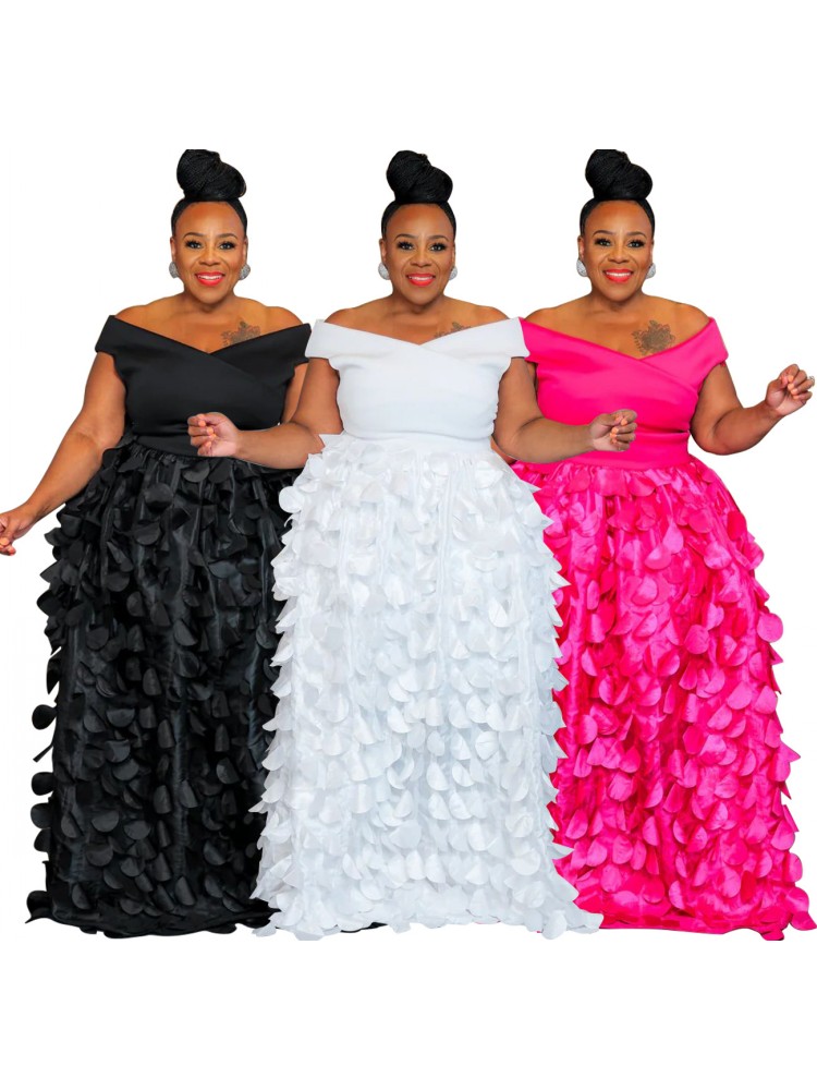 XL-5XL plus size elegante maxi - Xl Women'S Fashion avaliação e preço