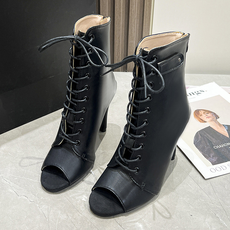 Novas Sandálias Baotou Feminin - Women'S Fashion Boots avaliação e preço