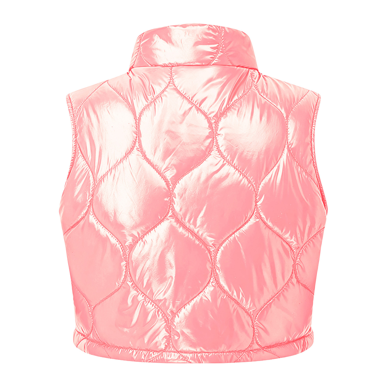 Colete Feminino Acolchoado Que - Puffer Vest Fashion Women avaliação e preço