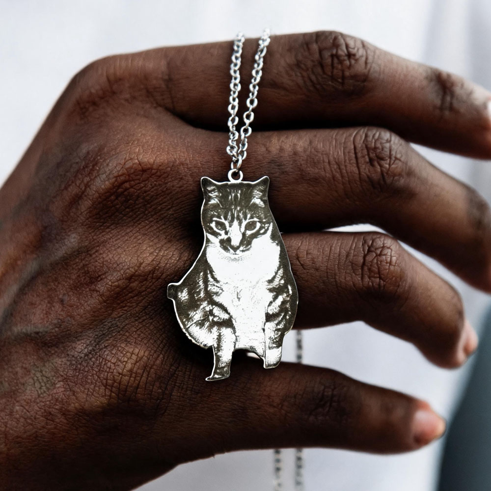 Colar com foto de animal de es - Xl Women'S Fashion avaliação e preço