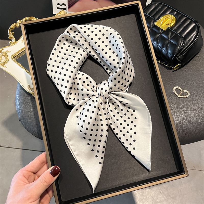 Luxo Novo Impresso Lenços Lenç - Women Fashion Necktie avaliação e preço