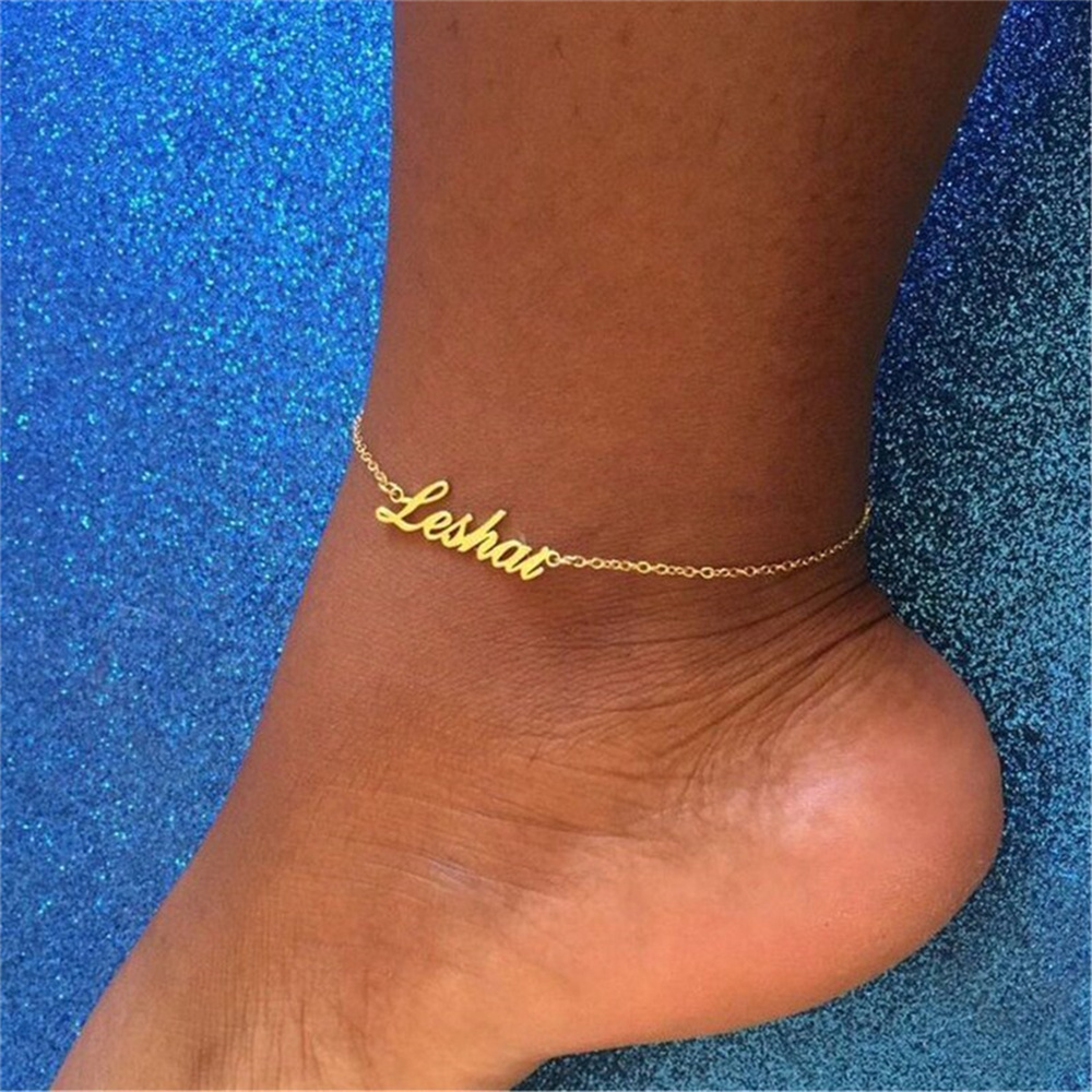 Nome personalizado tornozelo p - Women Fashion Dress Names avaliação e preço