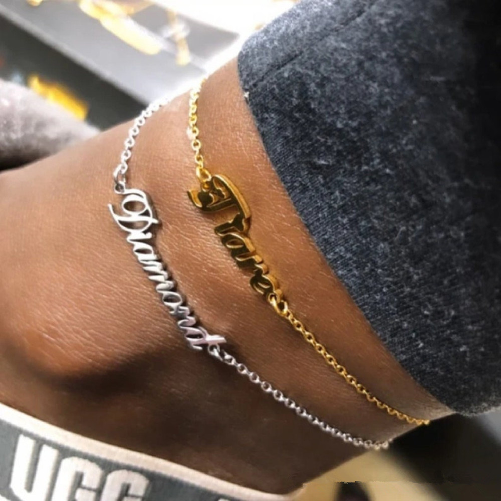 Nome personalizado tornozelo p - Women Fashion Dress Names avaliação e preço