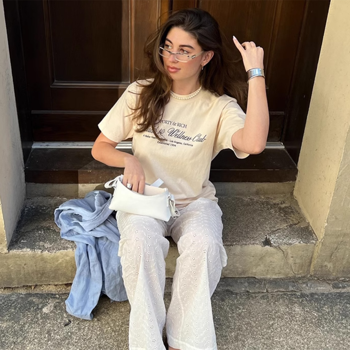 Camiseta feminina de manga cur - Women Fashion Usa avaliação e preço