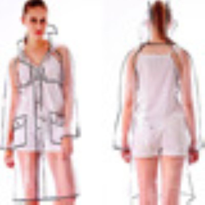 Capa de Chuva Transparente EVA - Women'S Fashion Raincoat avaliação e preço