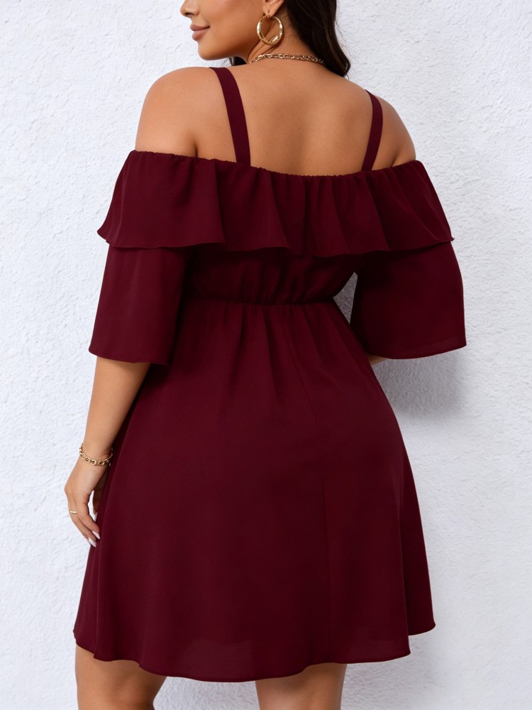 Roupas Plus Size XL-5XL Vestid - Xl Women'S Fashion avaliação e preço