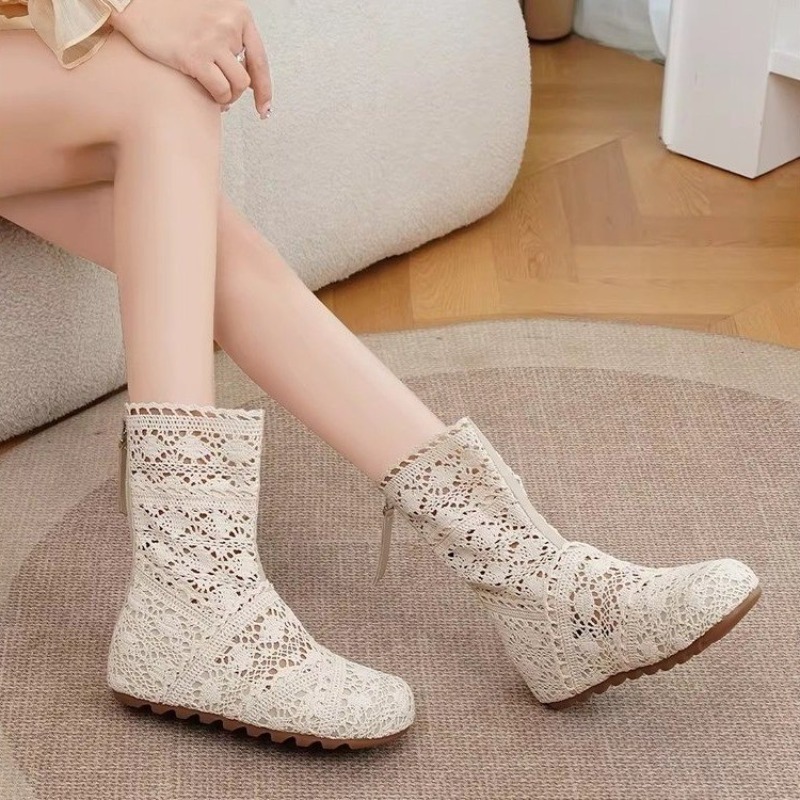 Novas botas femininas de croch - Xl Women'S Fashion avaliação e preço