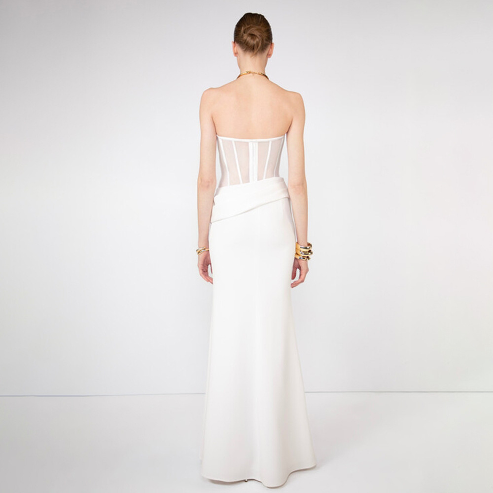 Vestido de Noite Transparente  - Women Fashion Dress Names avaliação e preço
