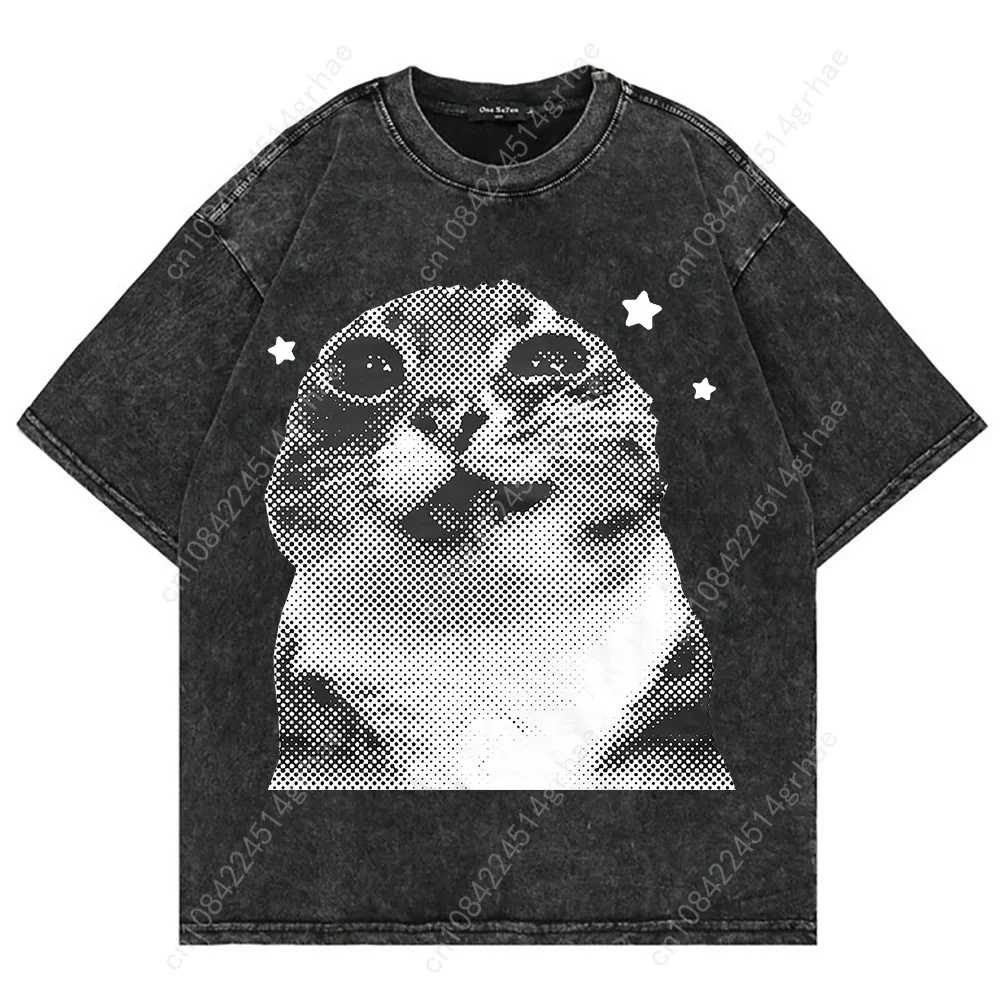 Camiseta Vintage 100% Algodão  - Women'S Y2K Fashion Aesthetic avaliação e preço