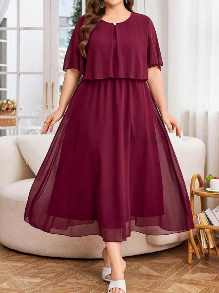 XL-5XL plus size roupas vestid - Xl Women'S Fashion avaliação e preço