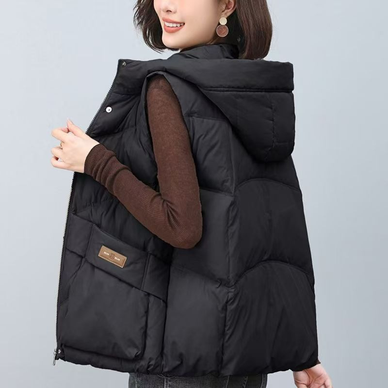 Inverno 2026 moda oversized pu - Puffer Vest Fashion Women avaliação e preço
