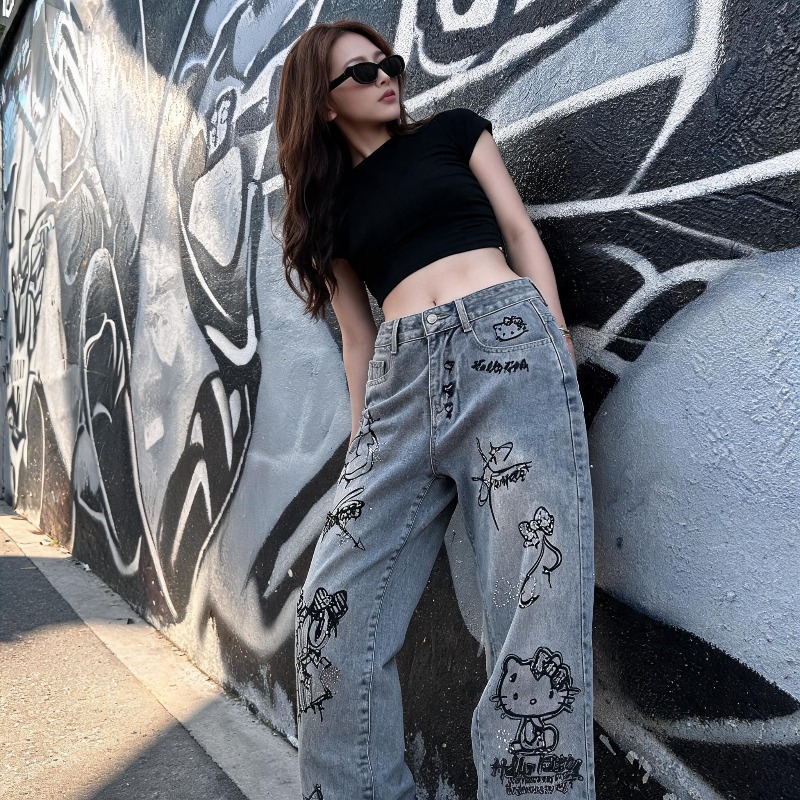 Jeans Femininos Casuais de Cin - Xl Women'S Fashion avaliação e preço