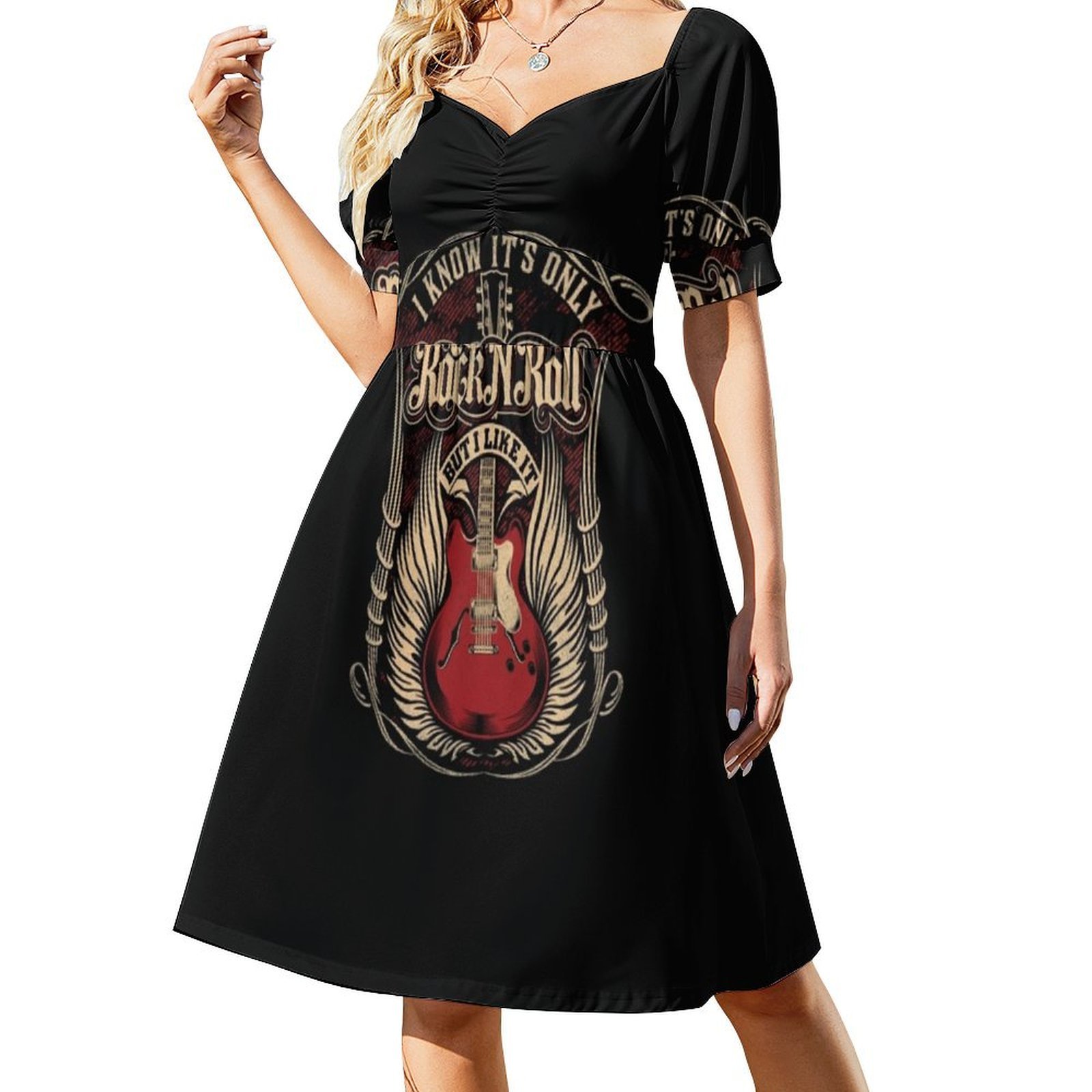 É e X27; S Apenas Rock e X27;  - Smocked Dress Women avaliação e preço