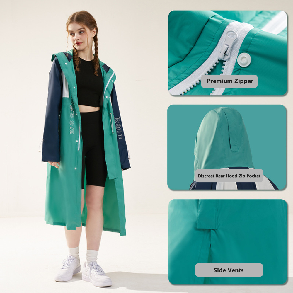 Nova Jaqueta Feminina Longa Im - Women'S Fashion Raincoat avaliação e preço