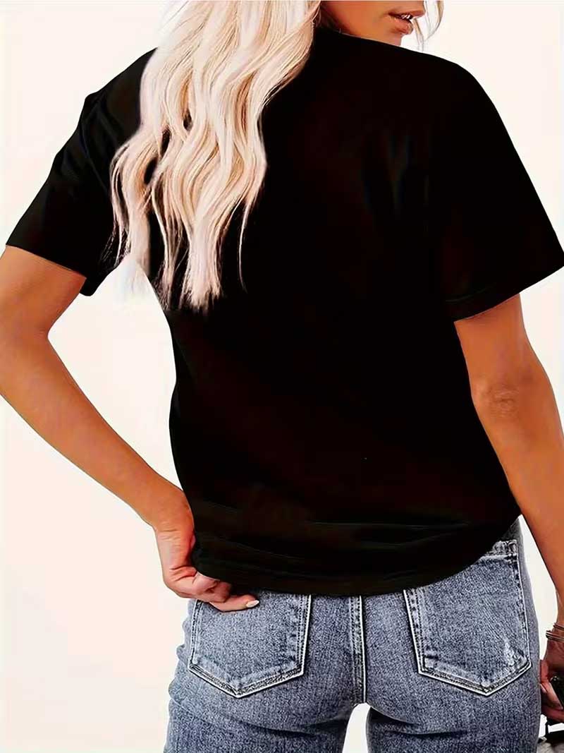 Camiseta Gráfica Cruz Gótica F - Women'S Y2K Fashion Aesthetic avaliação e preço