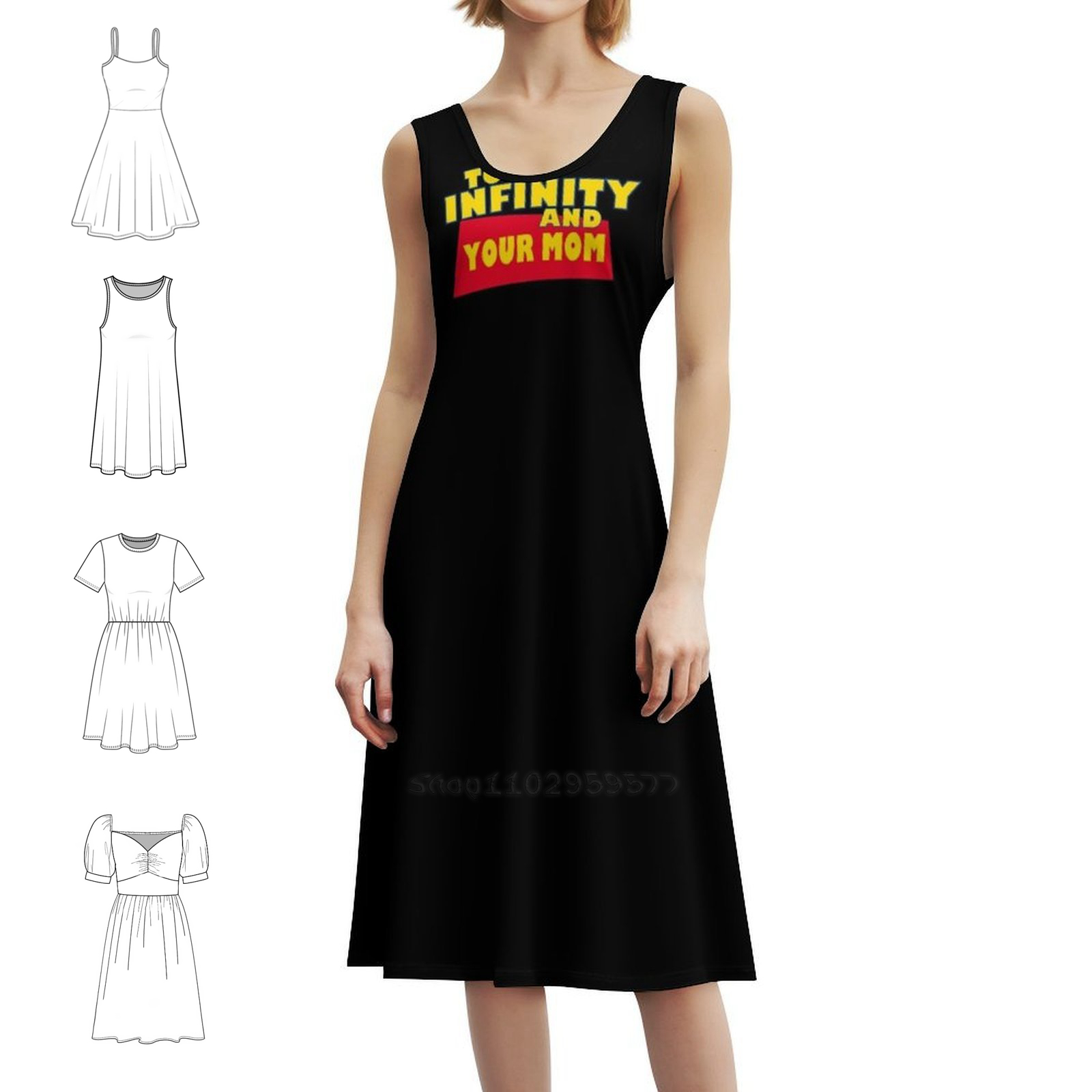 Para o infinito e sua mãe vest - Smocked Dress Women avaliação e preço