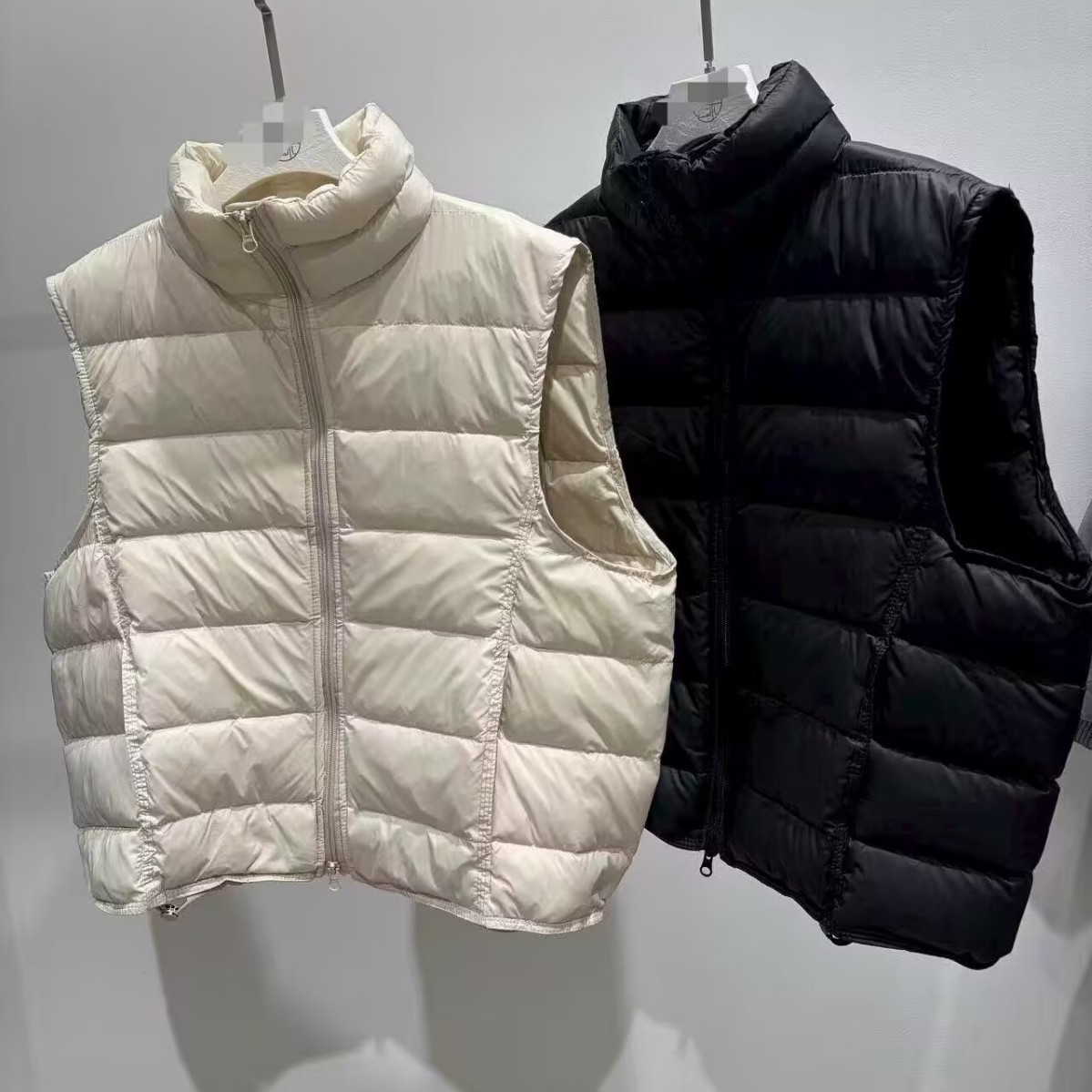 Colete Feminino de Pluma de Pa - Puffer Vest Fashion Women avaliação e preço