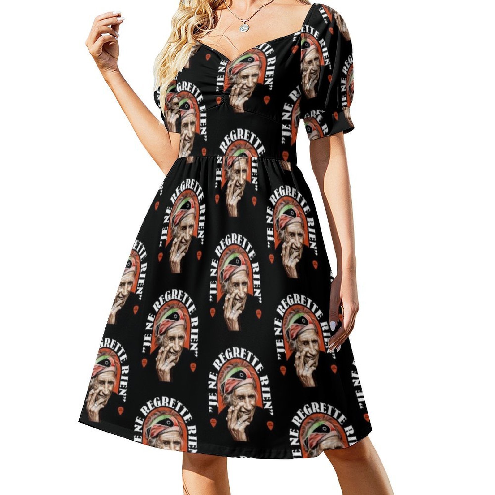 Keith Ríchárds Vestido blusa f - Smocked Dress Women avaliação e preço