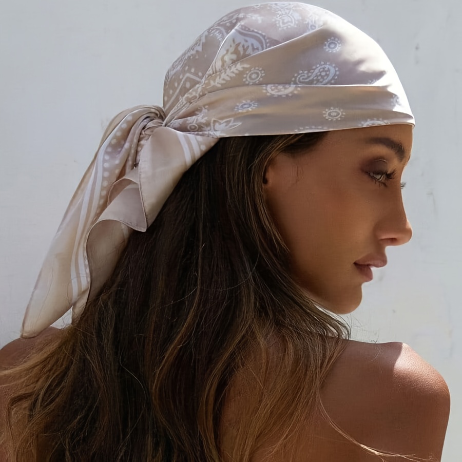 Lenço de Seda de Marca de Luxo - Women Fashion Necktie avaliação e preço