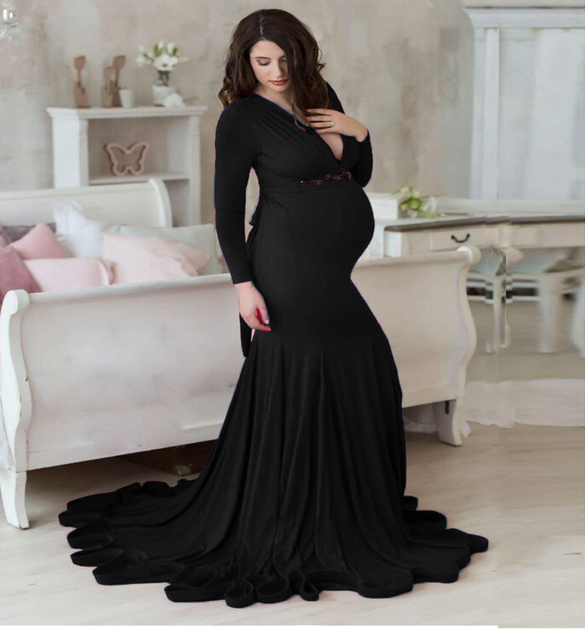 Moda sexy mercerizado algodão  - Women Fashion Photoshoot avaliação e preço