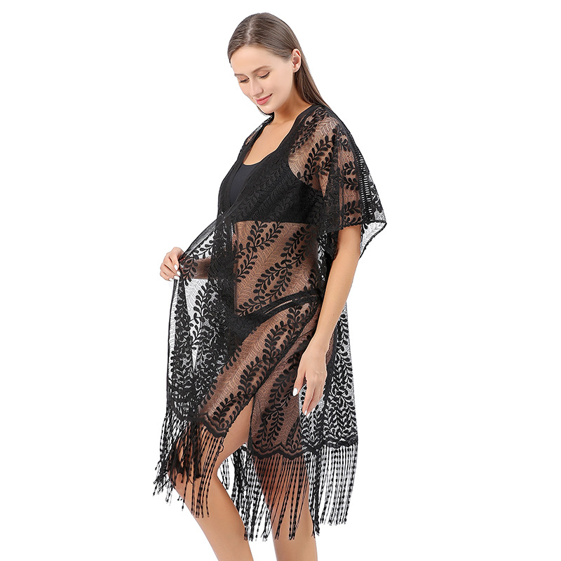 Cardigan de renda extragrande  - Smocked Dress Women avaliação e preço