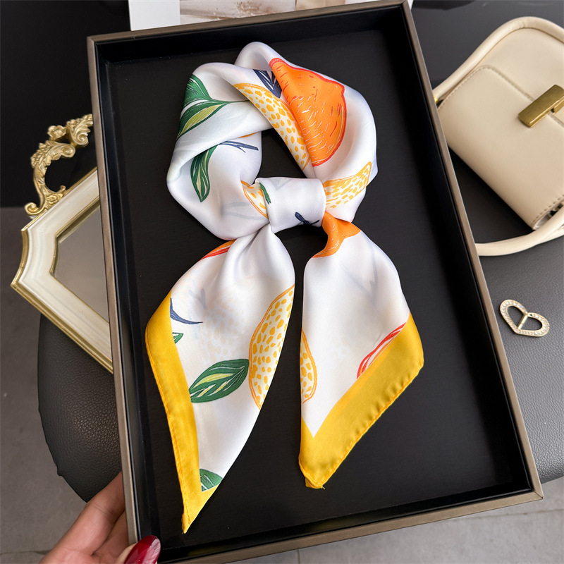 2026 novos lenços quadrados de - Women Fashion Necktie avaliação e preço