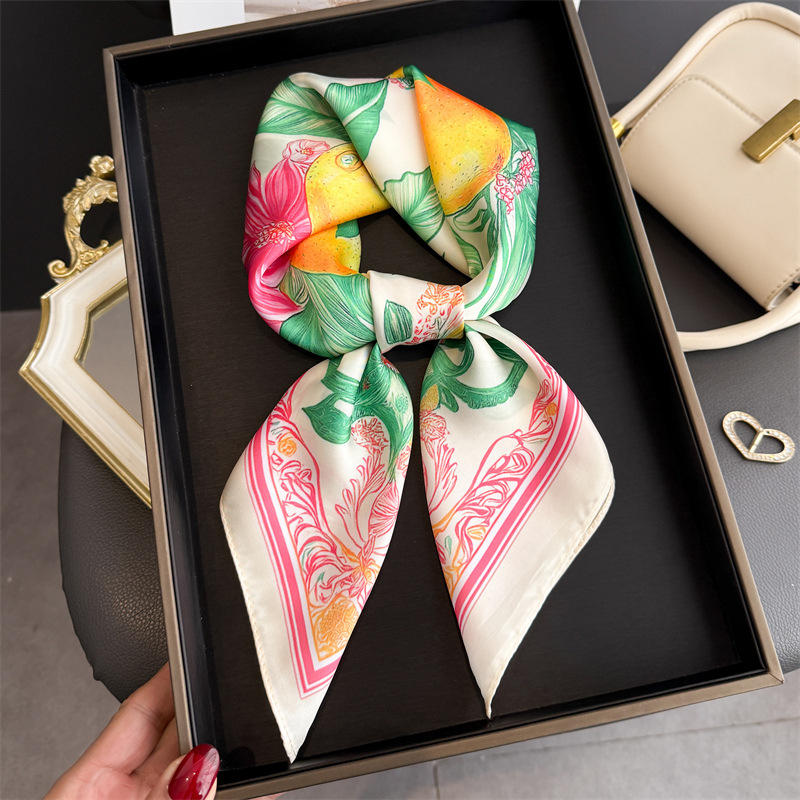 2026 novos lenços quadrados de - Women Fashion Necktie avaliação e preço