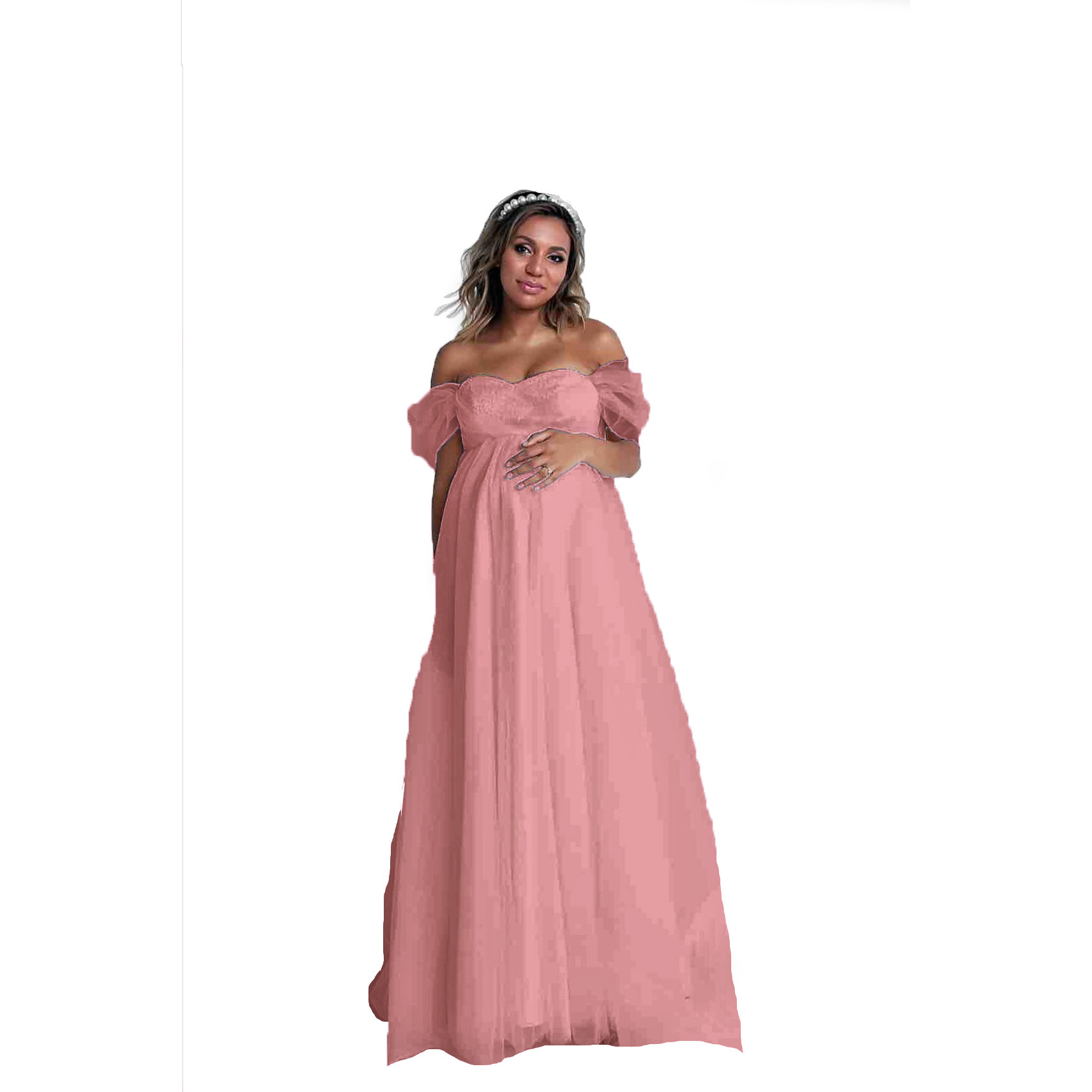 Moda mulheres grávidas sem alç - Women Fashion Photoshoot avaliação e preço