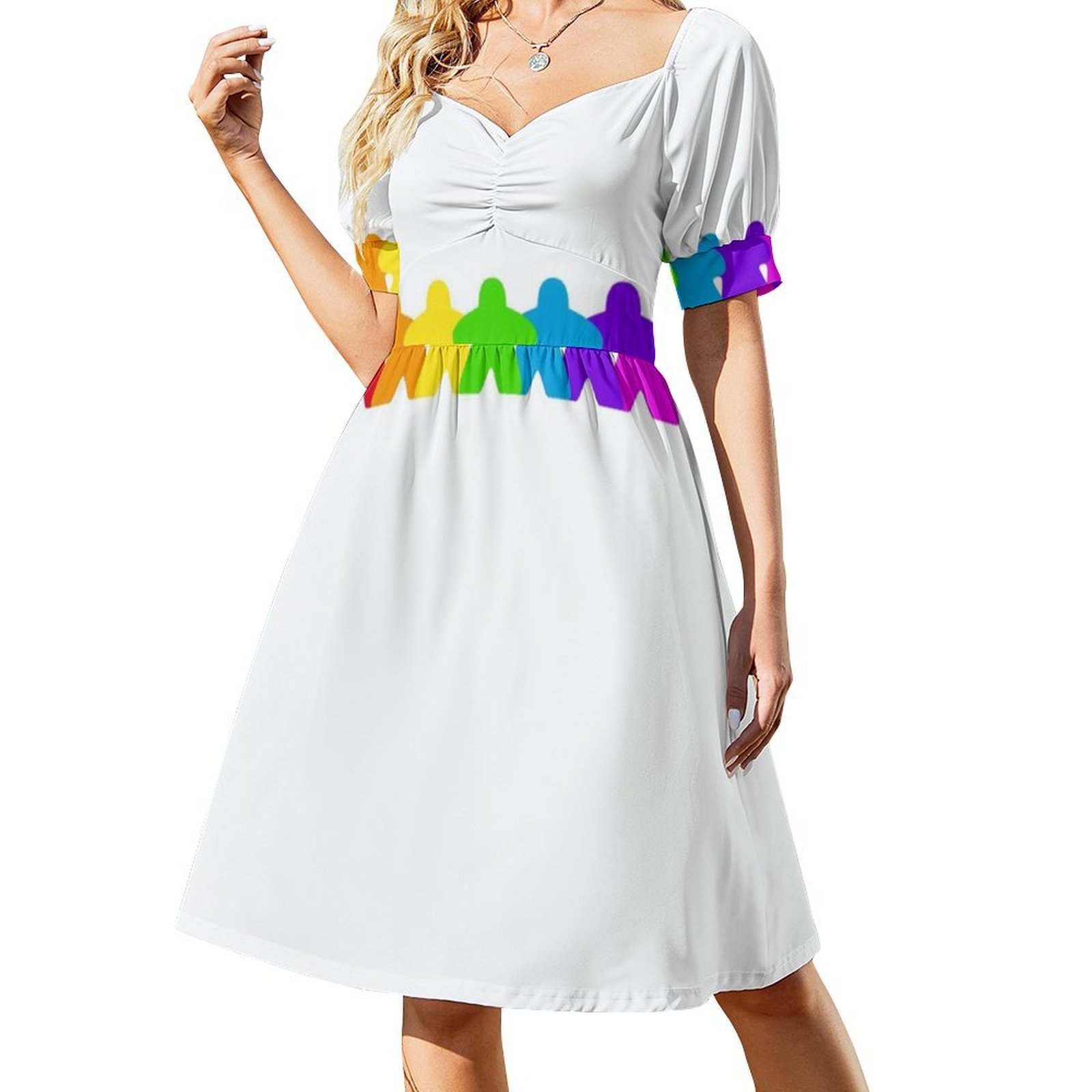 Todas as cores do Meeples-Gaym - Smocked Dress Women avaliação e preço