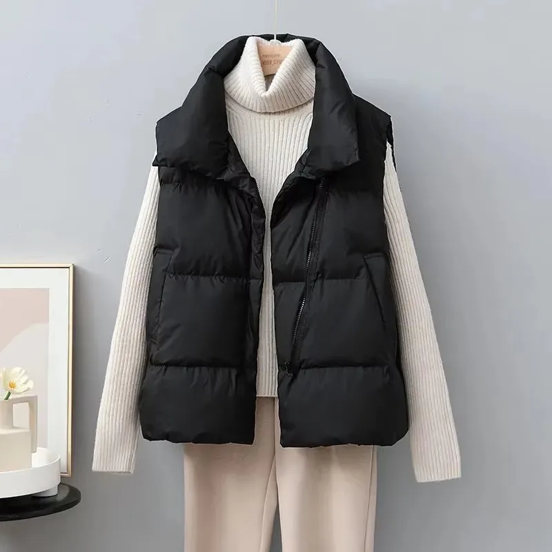 2025 novo inverno quente recor - Puffer Vest Fashion Women avaliação e preço