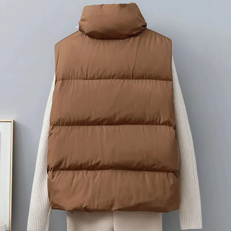 2025 novo inverno quente recor - Puffer Vest Fashion Women avaliação e preço