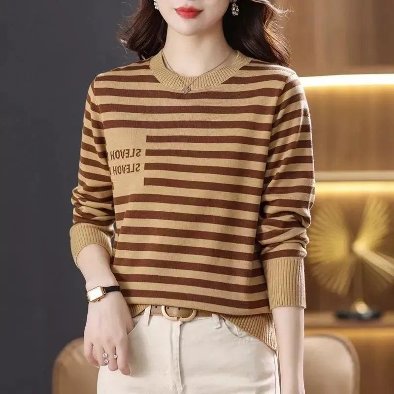 Rodada o pescoço solto camisol - Women'S Fashion Trends Fall 2025 avaliação e preço