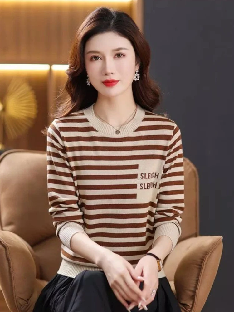 Rodada o pescoço solto camisol - Women'S Fashion Trends Fall 2025 avaliação e preço