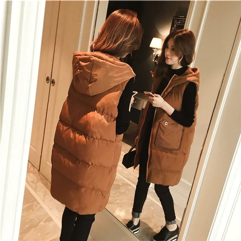 Colete Feminino Acolchoado de  - Puffer Vest Fashion Women avaliação e preço