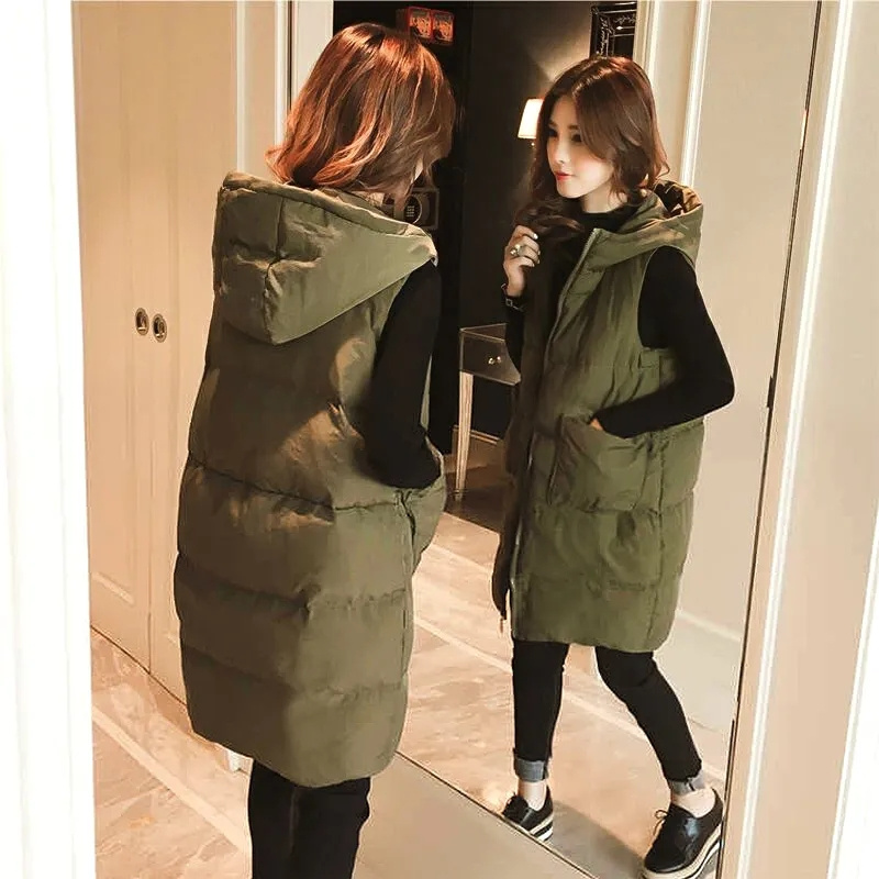 Colete Feminino Acolchoado de  - Puffer Vest Fashion Women avaliação e preço