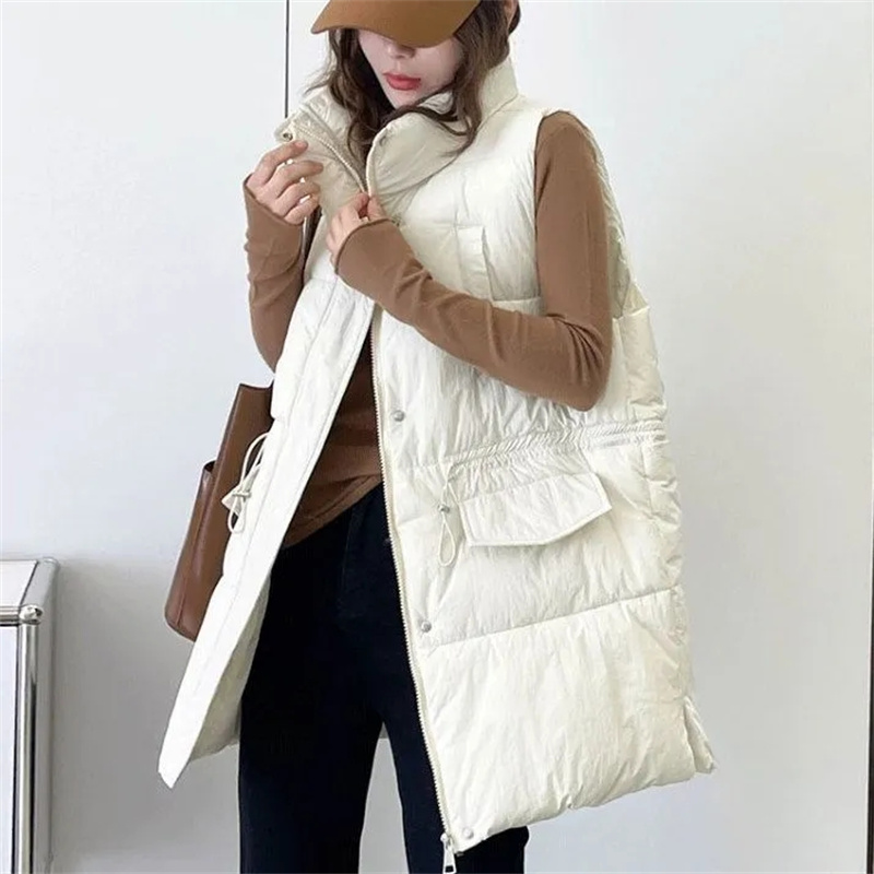 2025 novo feminino de comprime - Puffer Vest Fashion Women avaliação e preço
