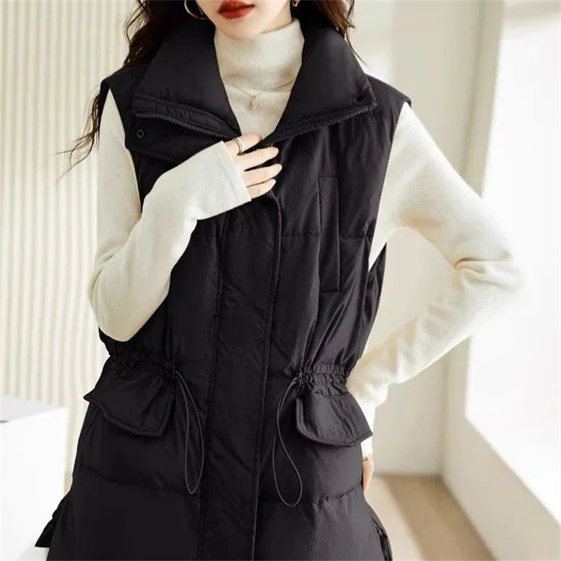 2025 novo feminino de comprime - Puffer Vest Fashion Women avaliação e preço