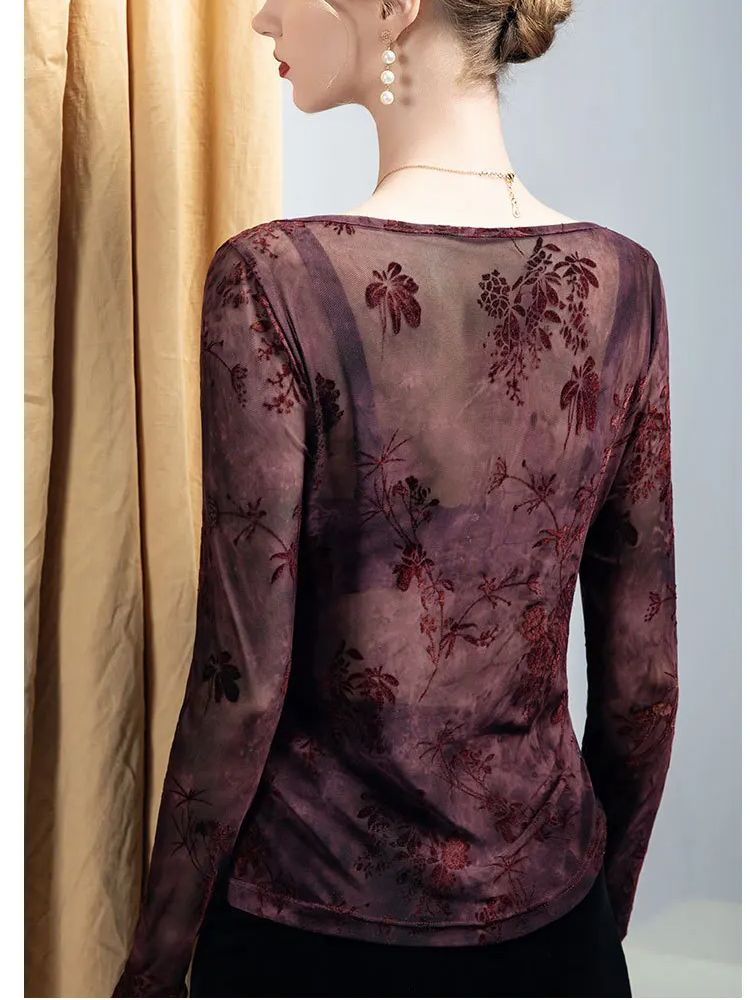 Top feminino com estampa floca - Women'S Fashion Trends Fall 2025 avaliação e preço